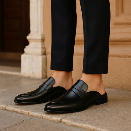 Men’s Sleek Slip-On Formal Loafers