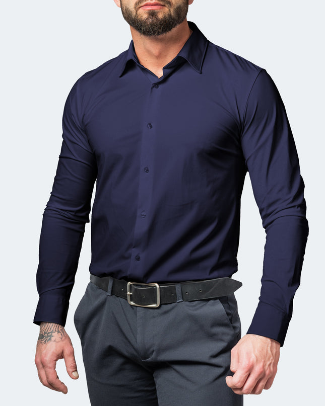 Men’s Slim Fit Button-Up Shirt