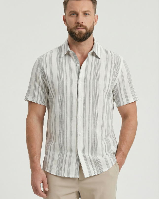 Men’s Slim Stripe Shirt