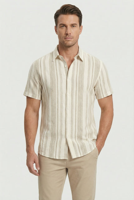 Men’s Slim Stripe Shirt