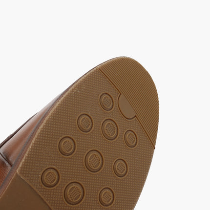 Men’s Slip-On Loafers with Bow Detail