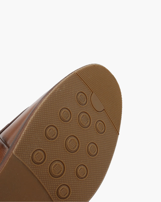 Men’s Slip-On Loafers with Bow Detail