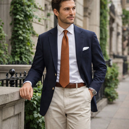 Men’s Small Motif Tie