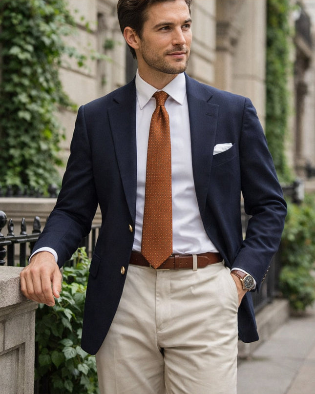 Men’s Small Motif Tie