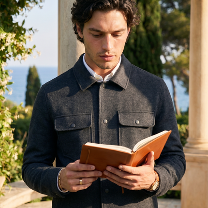 Men’s Snap Front Utility Jacket