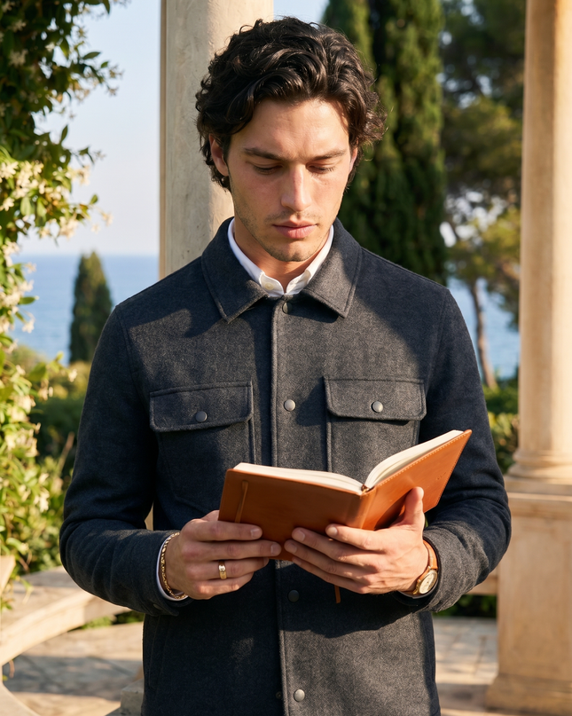 Men’s Snap Front Utility Jacket