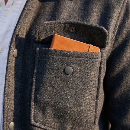 Men’s Snap Front Utility Jacket