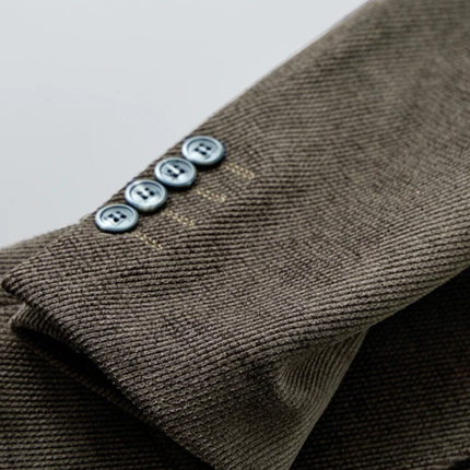Men’s Soft Texture Two-Button Blazer