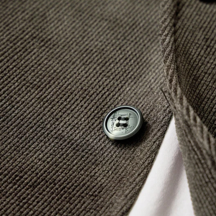 Men’s Soft Texture Two-Button Blazer