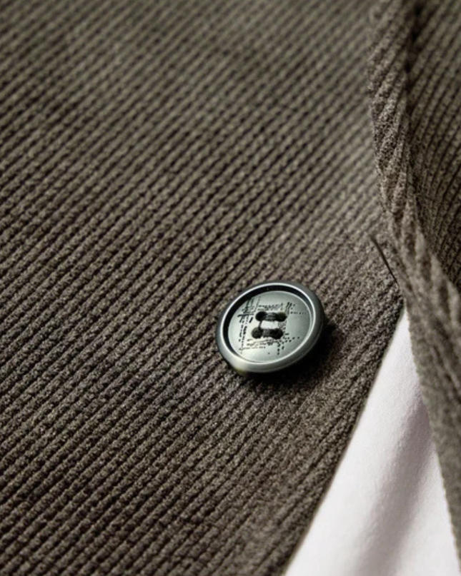 Men’s Soft Texture Two-Button Blazer