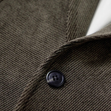 Men’s Soft Texture Two-Button Blazer