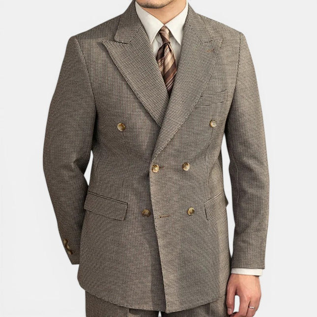 Men’s Sovereign Double-Breasted Suit Set