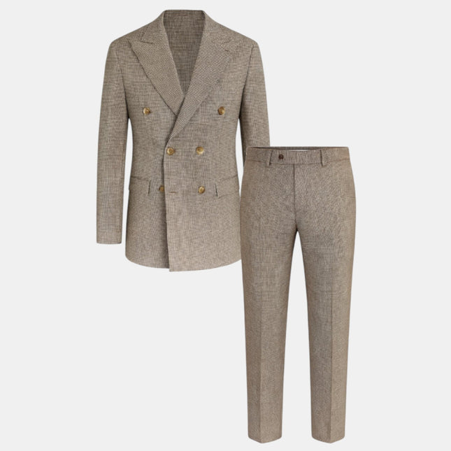 Men’s Sovereign Double-Breasted Suit Set