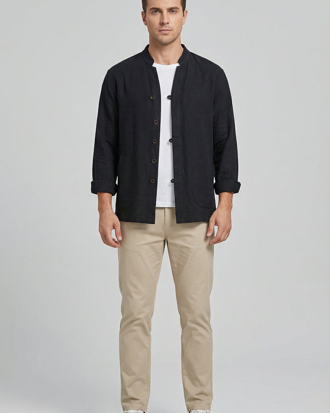 Men’s Stand Collar Jacket