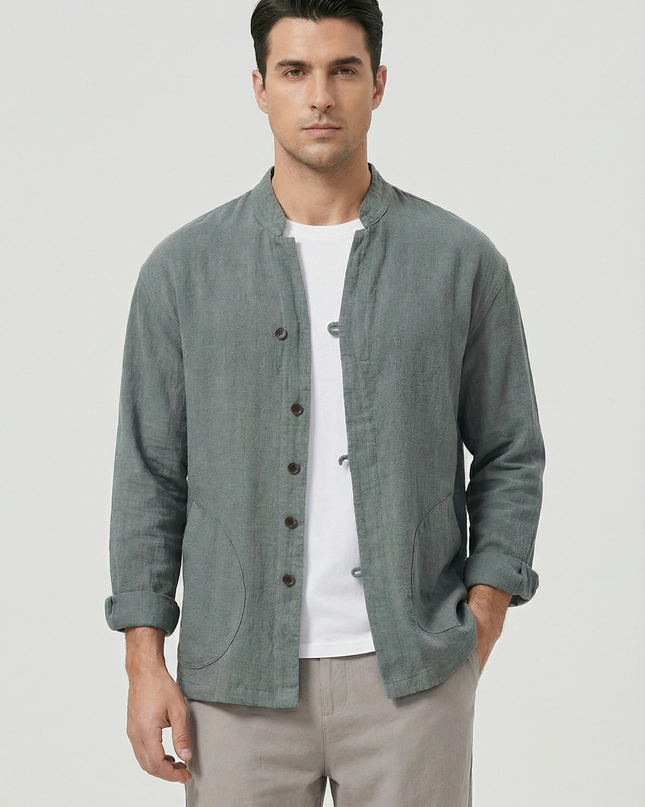 Men’s Stand Collar Jacket