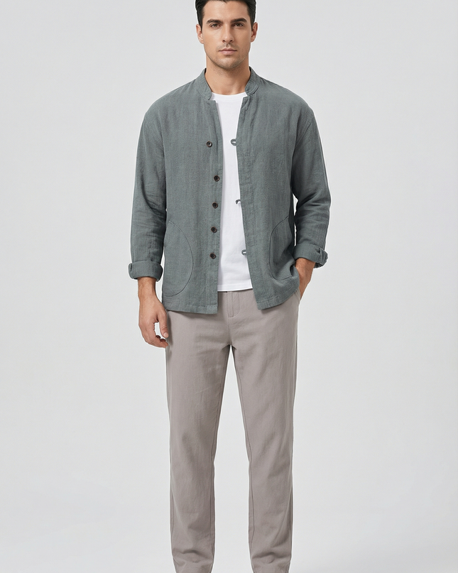 Men’s Stand Collar Jacket