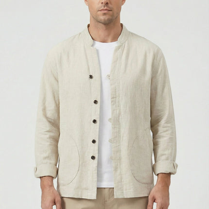Men’s Stand Collar Jacket