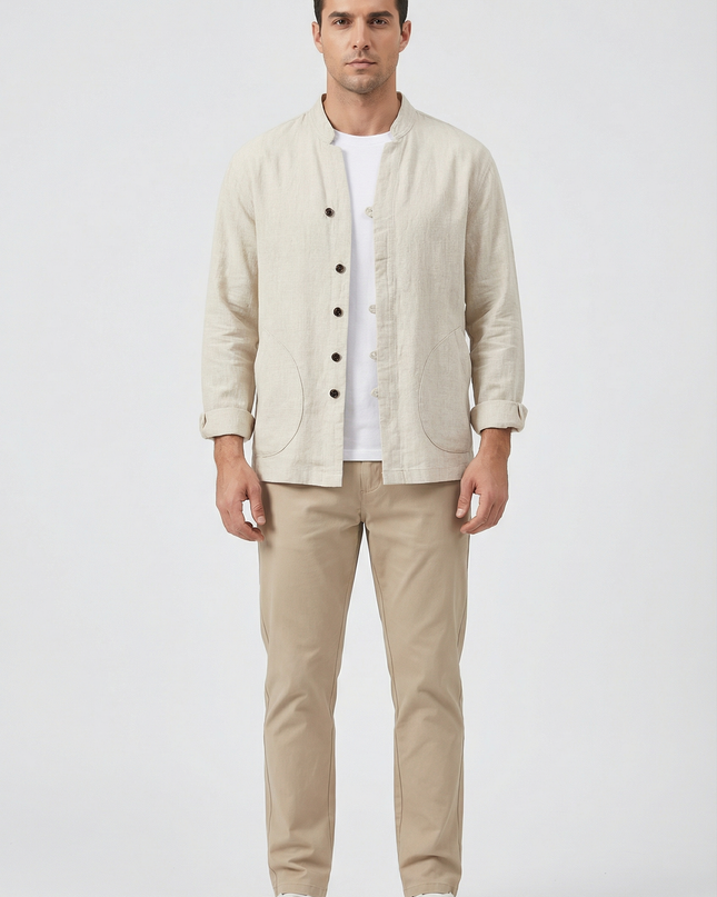 Men’s Stand Collar Jacket