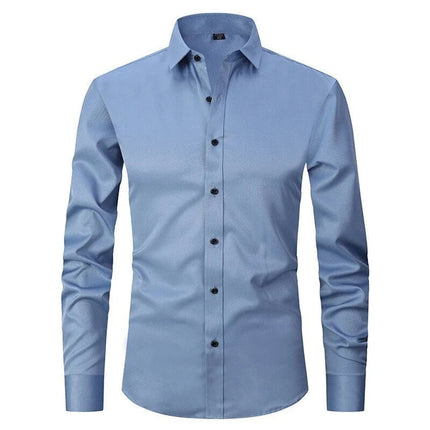 Men’s Sterling Contrast Button Dress Shirt