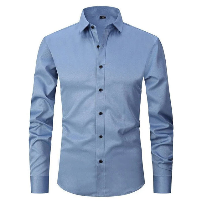Men’s Sterling Contrast Button Dress Shirt