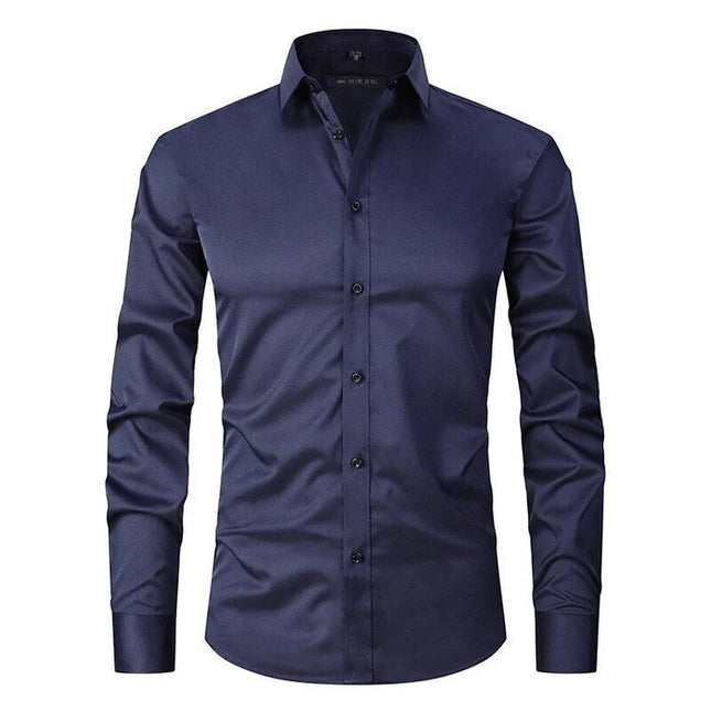 Men’s Sterling Contrast Button Dress Shirt