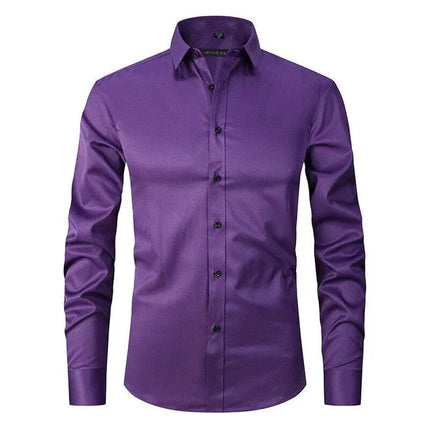 Men’s Sterling Contrast Button Dress Shirt