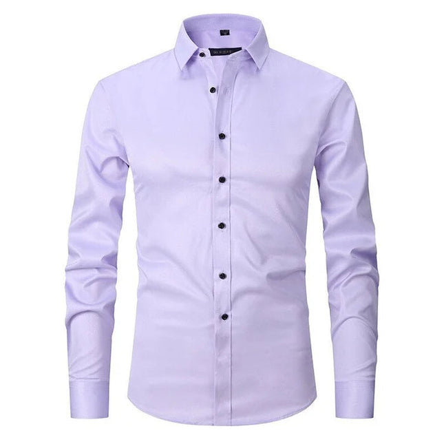 Men’s Sterling Contrast Button Dress Shirt