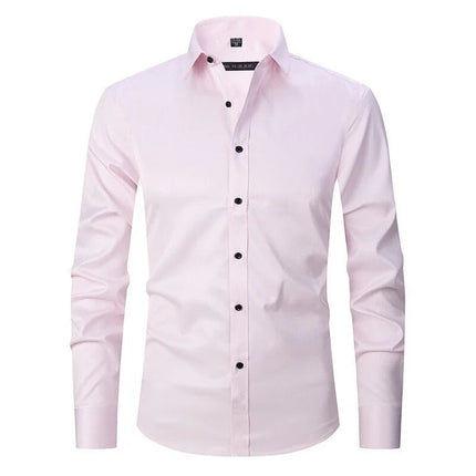 Men’s Sterling Contrast Button Dress Shirt