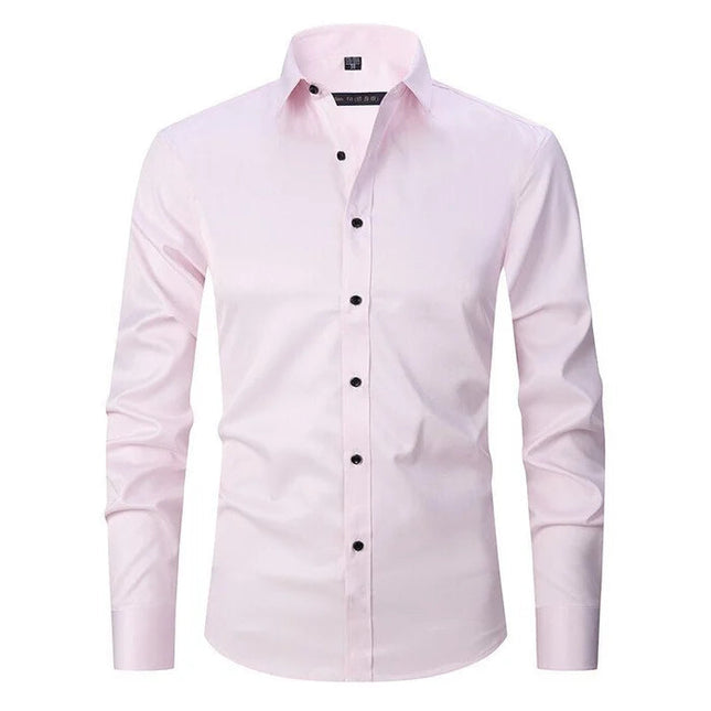 Men’s Sterling Contrast Button Dress Shirt