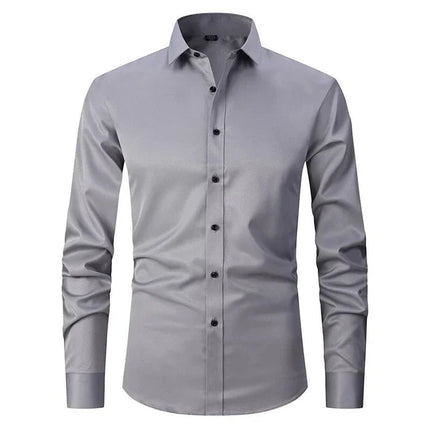 Men’s Sterling Contrast Button Dress Shirt