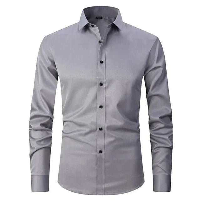 Men’s Sterling Contrast Button Dress Shirt