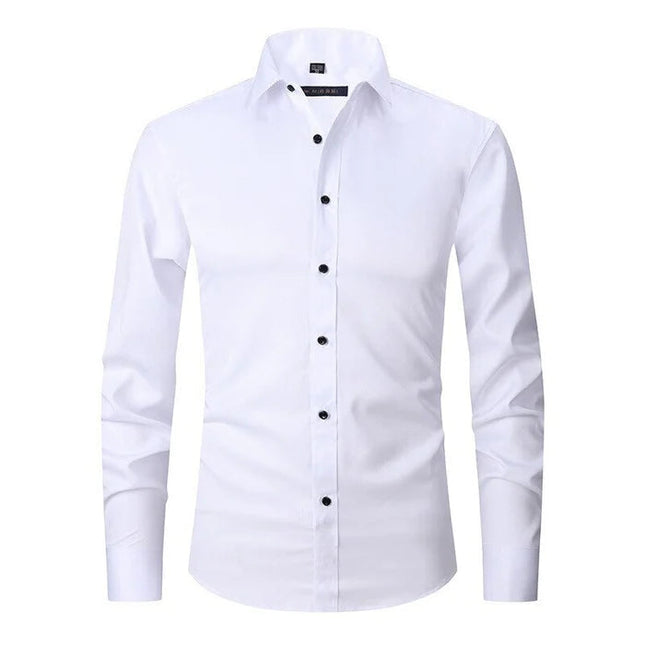 Men’s Sterling Contrast Button Dress Shirt