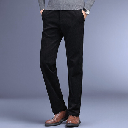 Men’s Straight Fit Corduroy Trousers