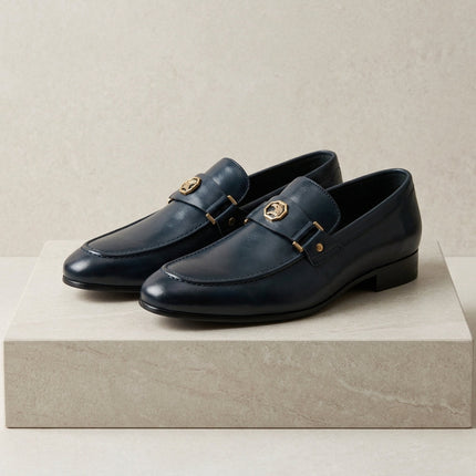 Men’s Strap Detail Slip-On Loafers