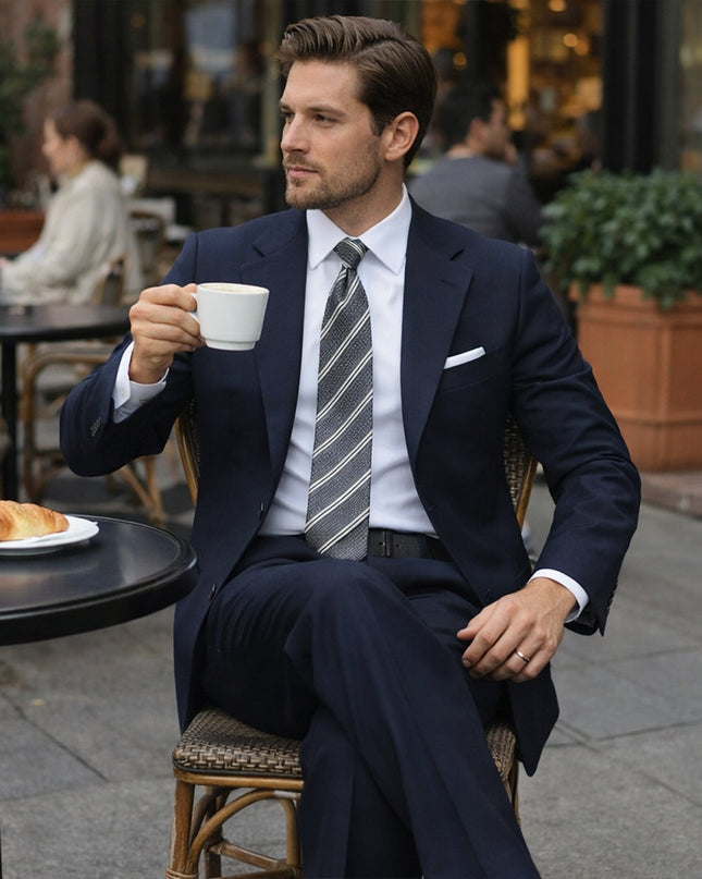Men’s Stripe Pattern Tie