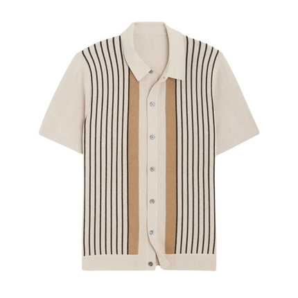Men’s Striped Knit Shirt