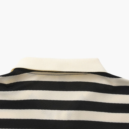 Men’s Striped Short Sleeve Polo Shirt