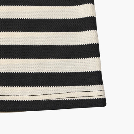 Men’s Striped Short Sleeve Polo Shirt