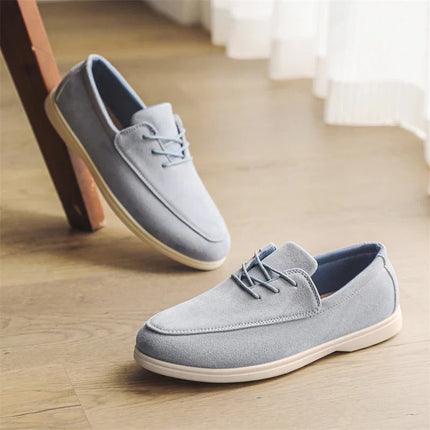 Men’s Suede Lace-Up Casual Shoes