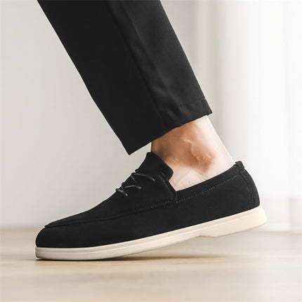 Men’s Suede Lace-Up Casual Shoes