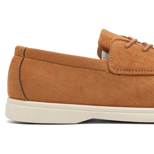 Men’s Suede Lace-Up Casual Shoes