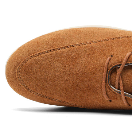 Men’s Suede Lace-Up Casual Shoes