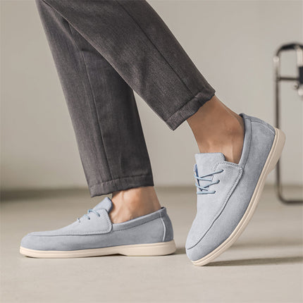 Men’s Suede Lace-Up Casual Shoes