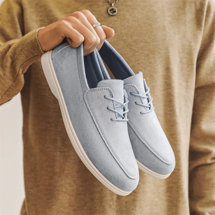 Men’s Suede Lace-Up Casual Shoes