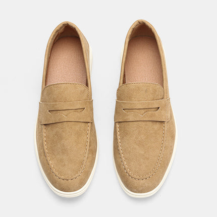 Men’s Suede Moc Penny Loafers