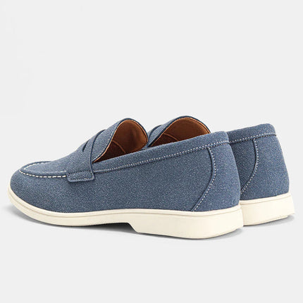Men’s Suede Moc Penny Loafers