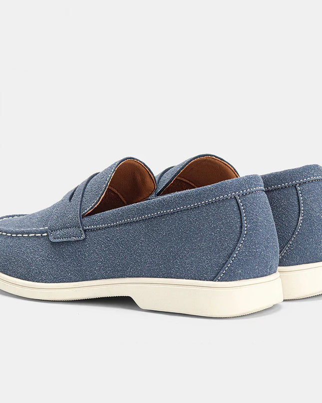 Men’s Suede Moc Penny Loafers