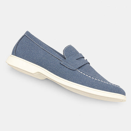 Men’s Suede Moc Penny Loafers