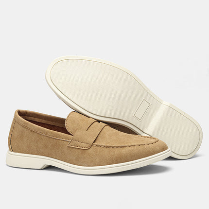 Men’s Suede Moc Penny Loafers