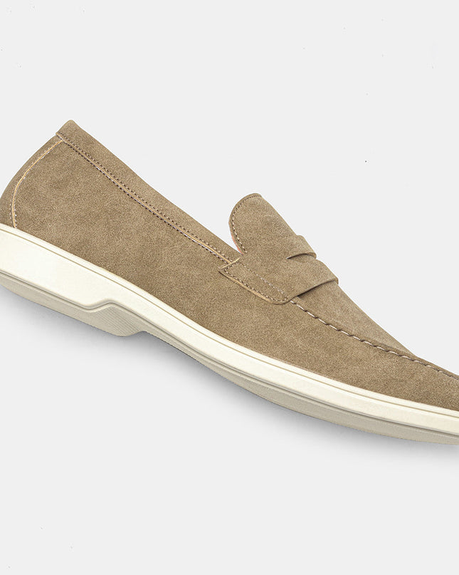 Men’s Suede Moc Penny Loafers
